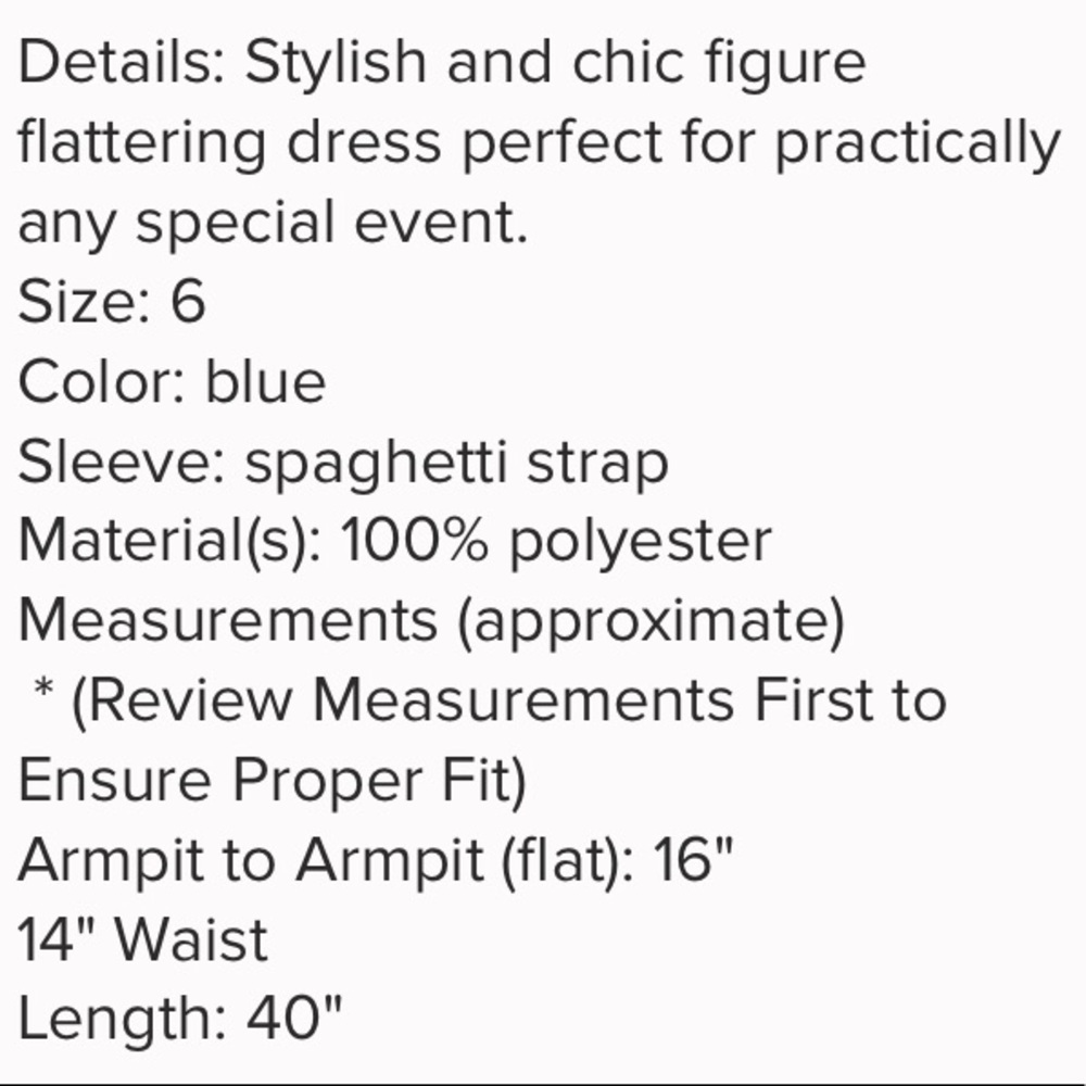 Steel Blue JS Collection Dress - Picture 5 of 5